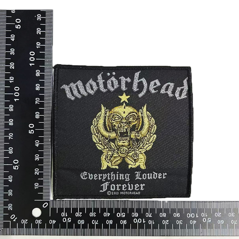 MOTORHEAD 官方原版 Everthing Louder Forever(Woven Patch)